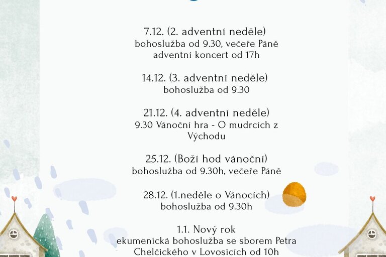 Advent a Vánoce 2025