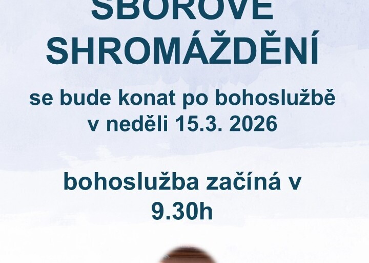 Výroční sborové shromáždění 