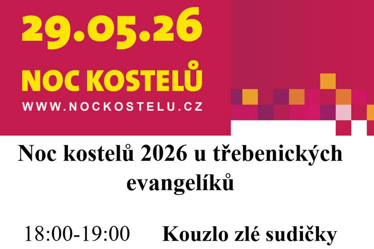 Noc kostelů 2026